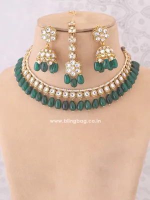 Emerald  Isla Jewellery Set