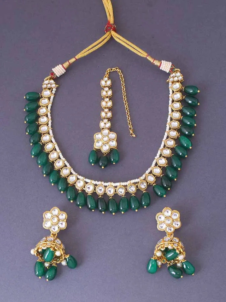 Emerald  Isla Jewellery Set