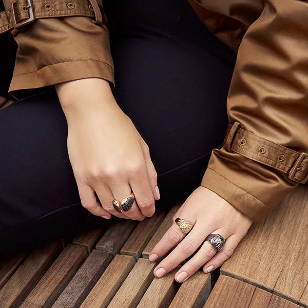 Empress Ring Medium - Sterling Silver