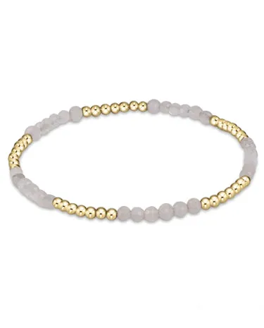 Enewton - Blissful Pattern 2.5 mm Bead Bracelet - Moonstone
