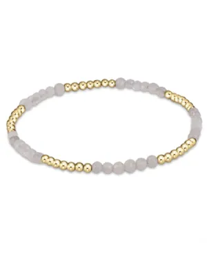 Enewton - Blissful Pattern 2.5 mm Bead Bracelet - Moonstone