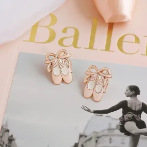 Exquisite Ballet Shoe Brooch