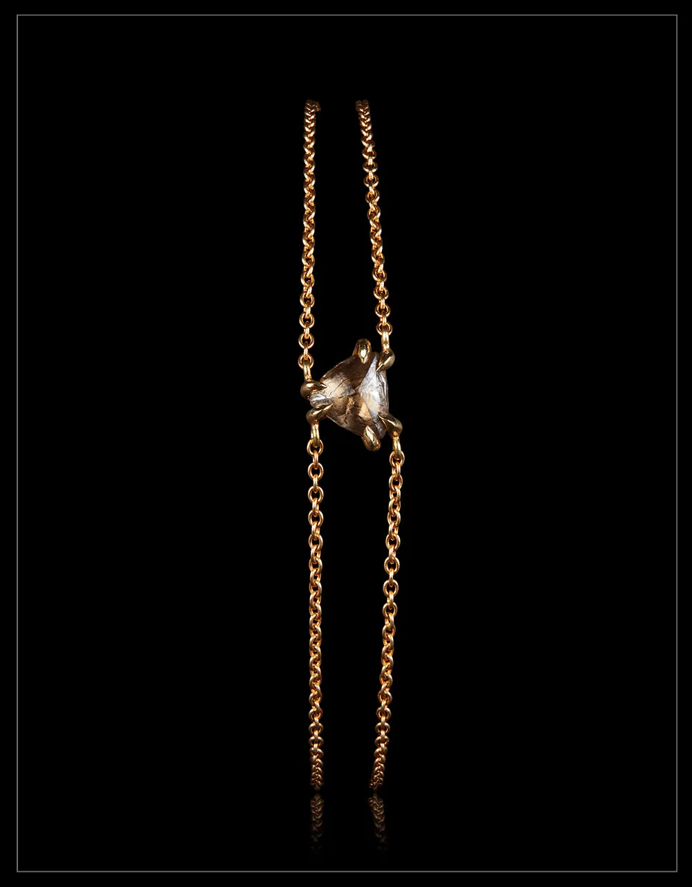 Feminine Gold Chain Bracelet – 1.00 ct.