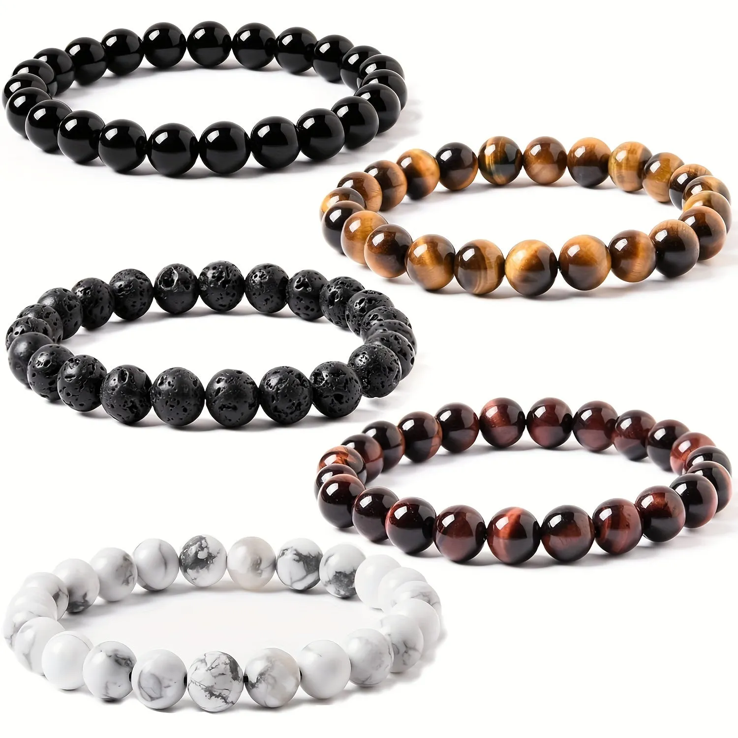 Gemstone Bracelet for Men | Chroma Variety