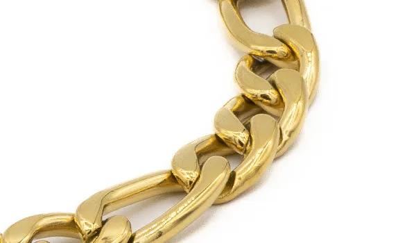 Gold Figaro Bracelet