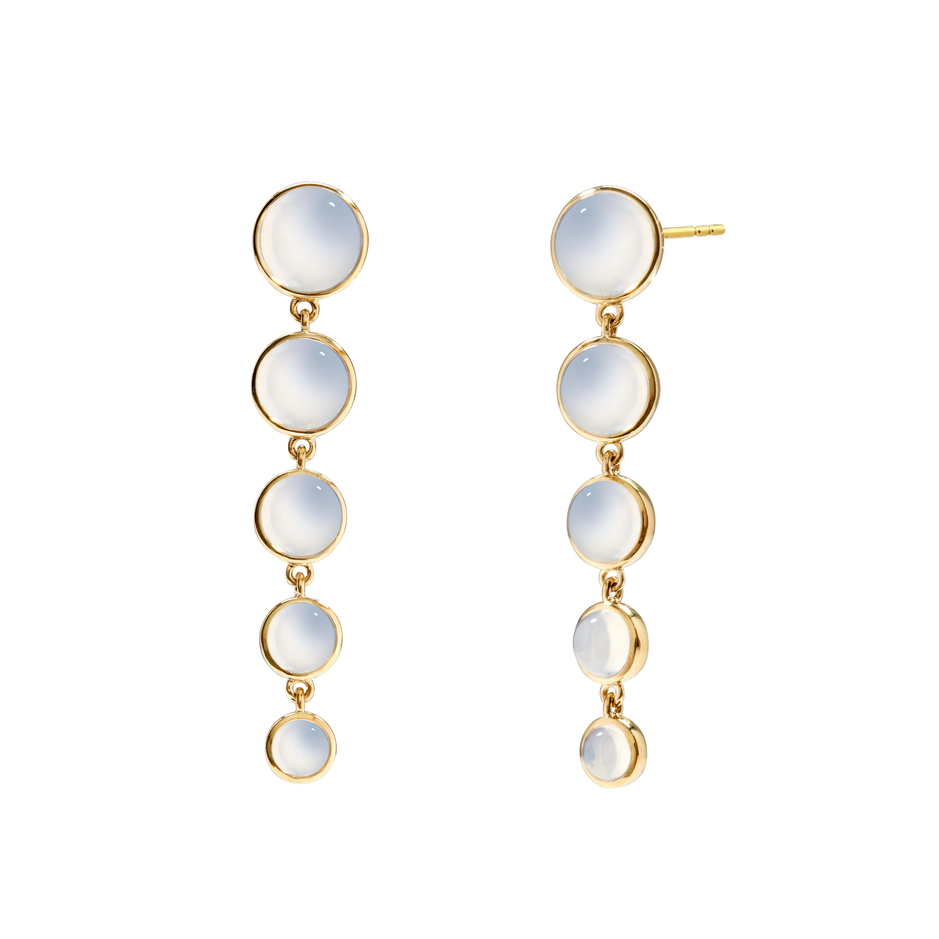 Graduating Cabochon Earrings