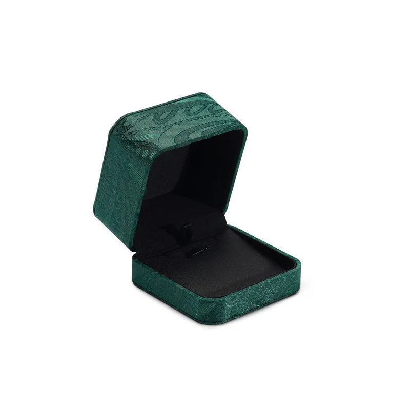 Green Silk Bracelet Chain Gift Box H118