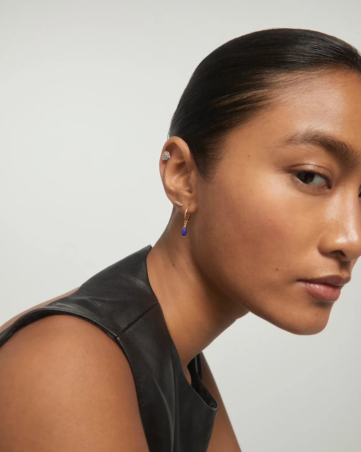 GRID 1 Nomad Lapis Lazuli Hoops