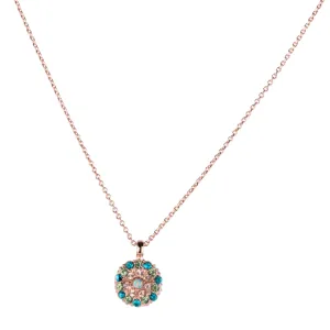 Guardian Angel Pendant in "Ivy Villa" - Rose Gold