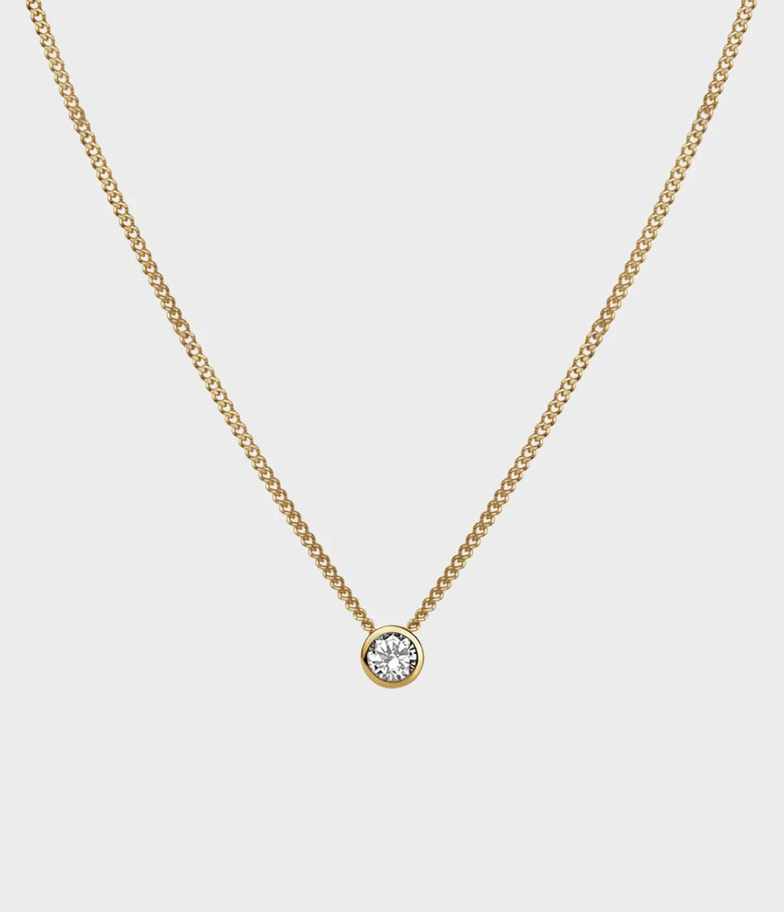 Halo 4 Solitaire Necklace