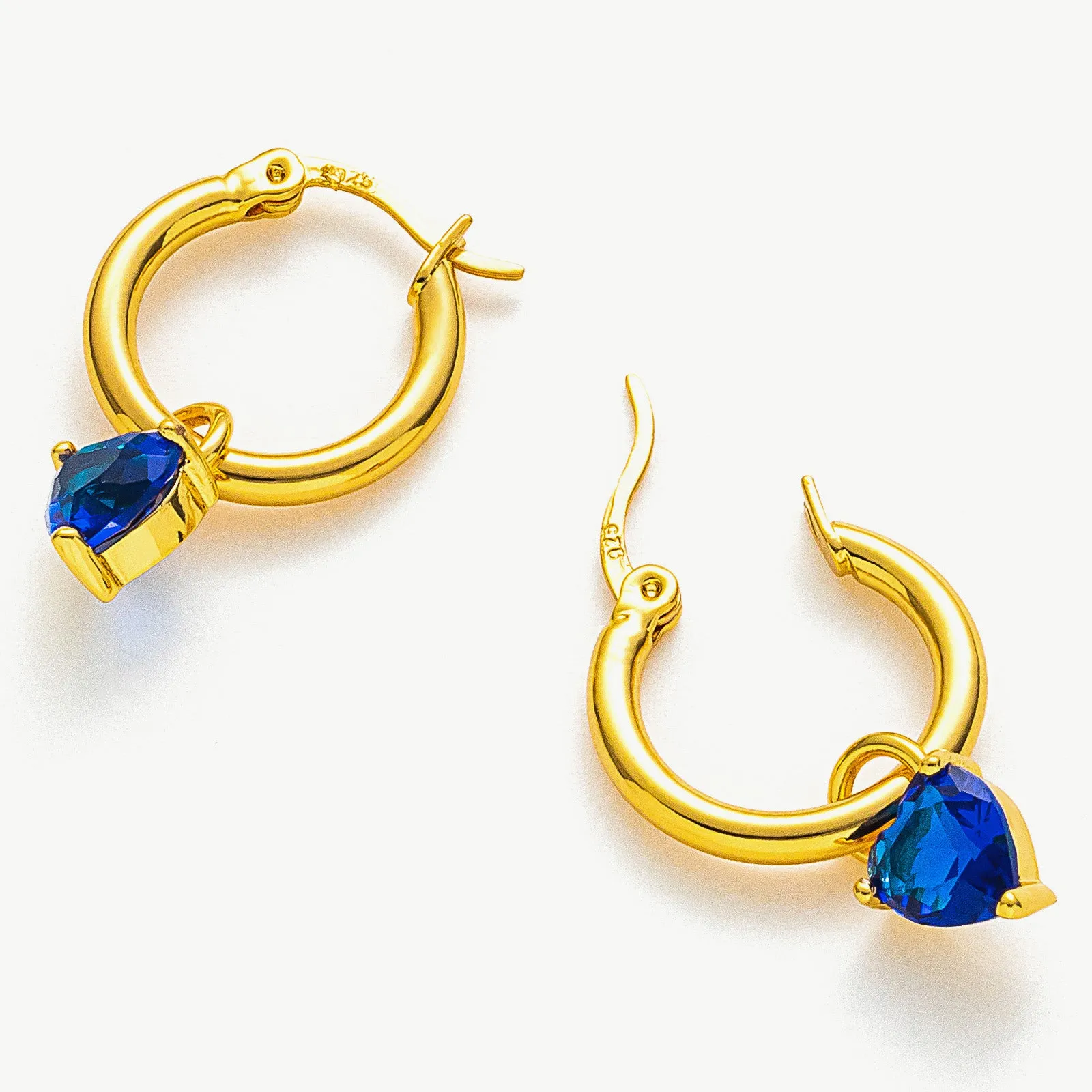 Heart Drop Earrings