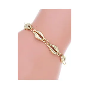 JAB33839 - Coffee Bean Shell Bracelet
