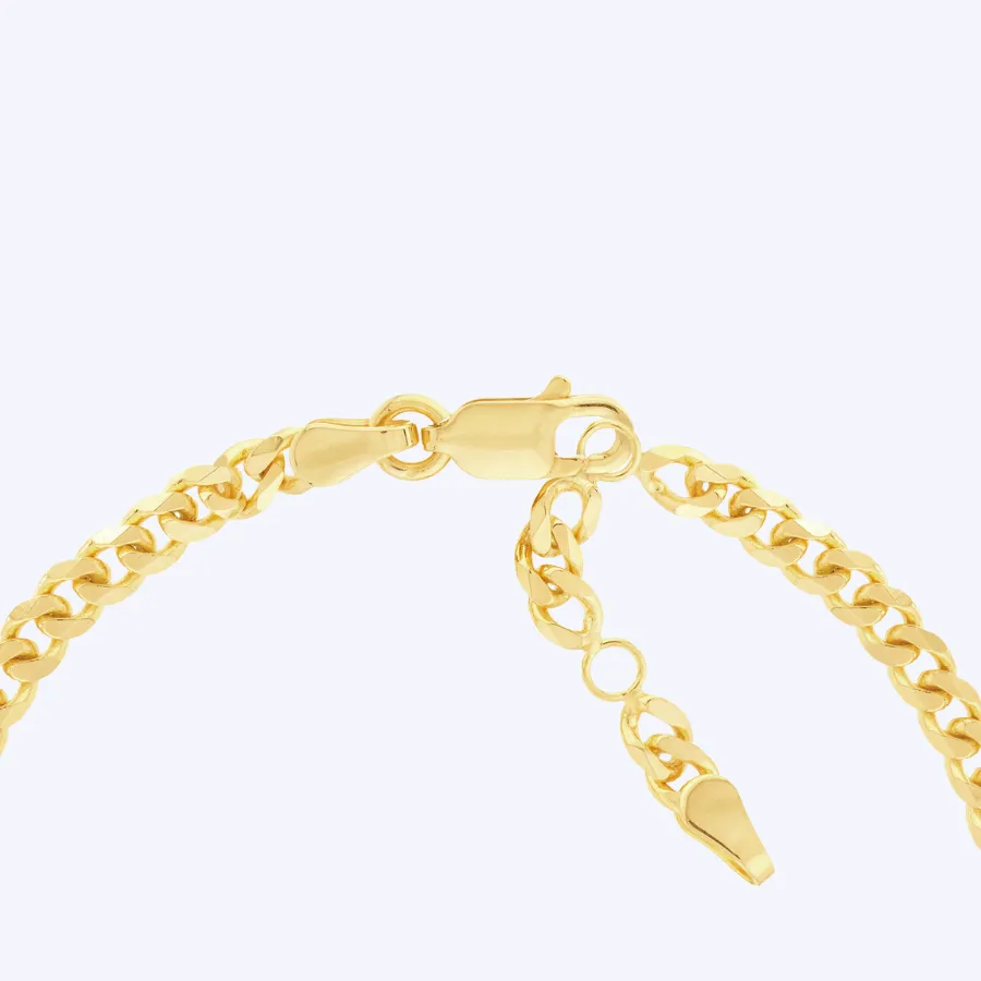 K. Mason Curb Link Gemstone Bracelet