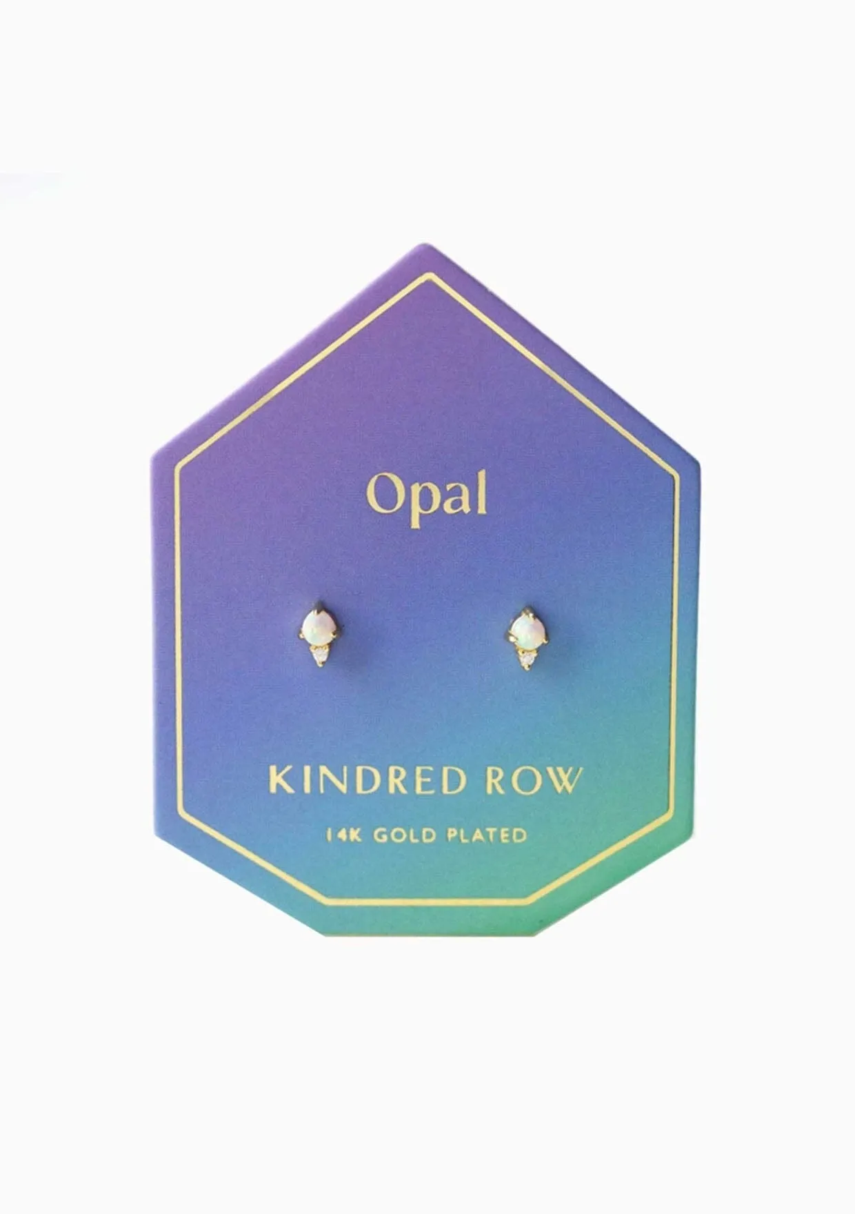 Kindred Row Gemstone Stud Earrings