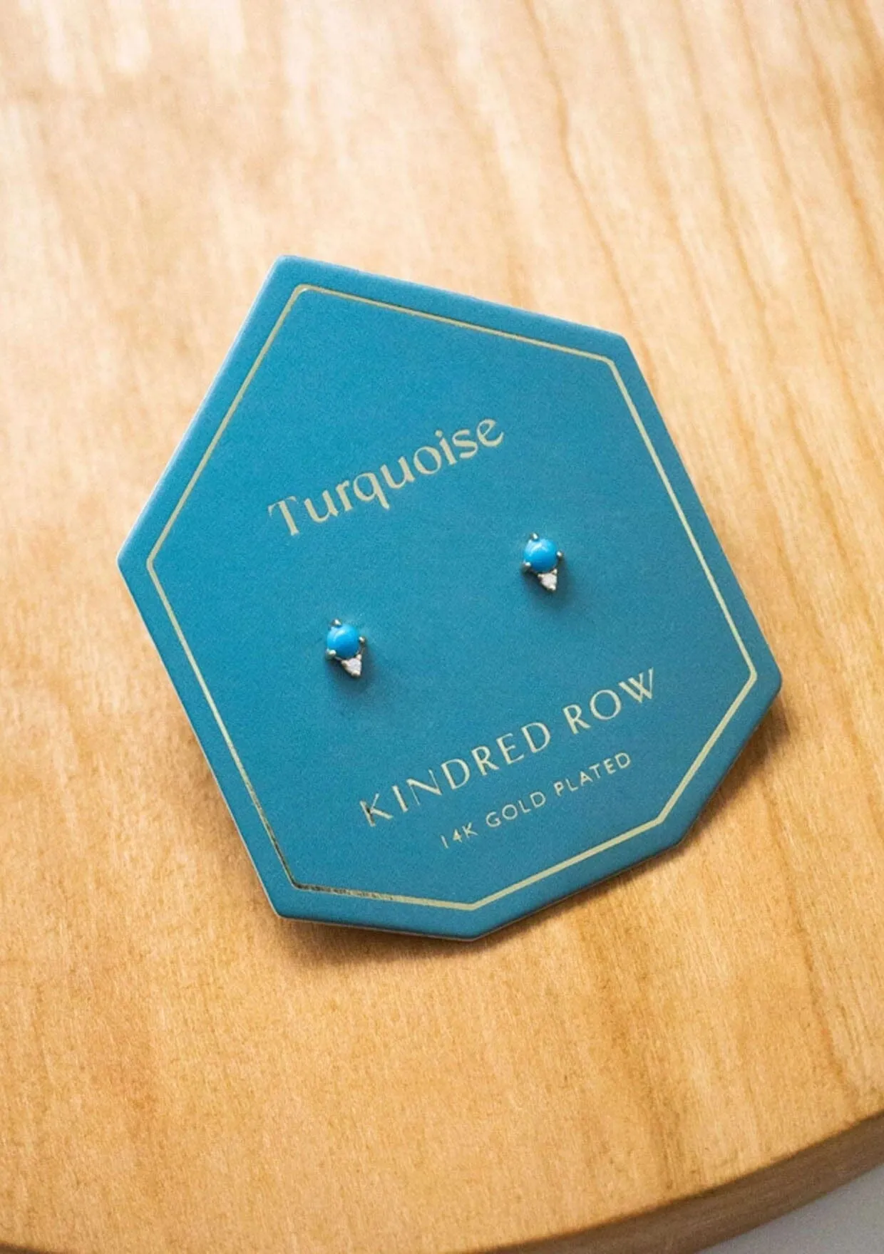 Kindred Row Gemstone Stud Earrings
