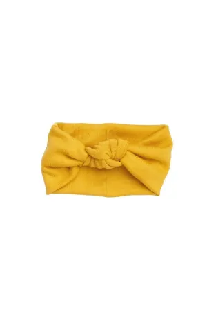 Knot Wrap - Mustard Wool