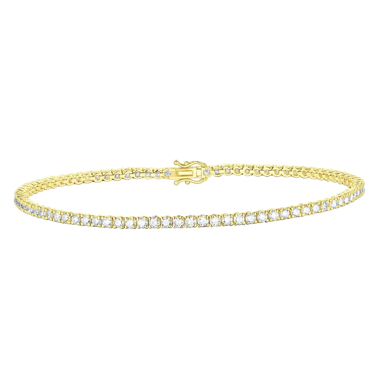 Lab Grown Diamond Tennis Bracelet