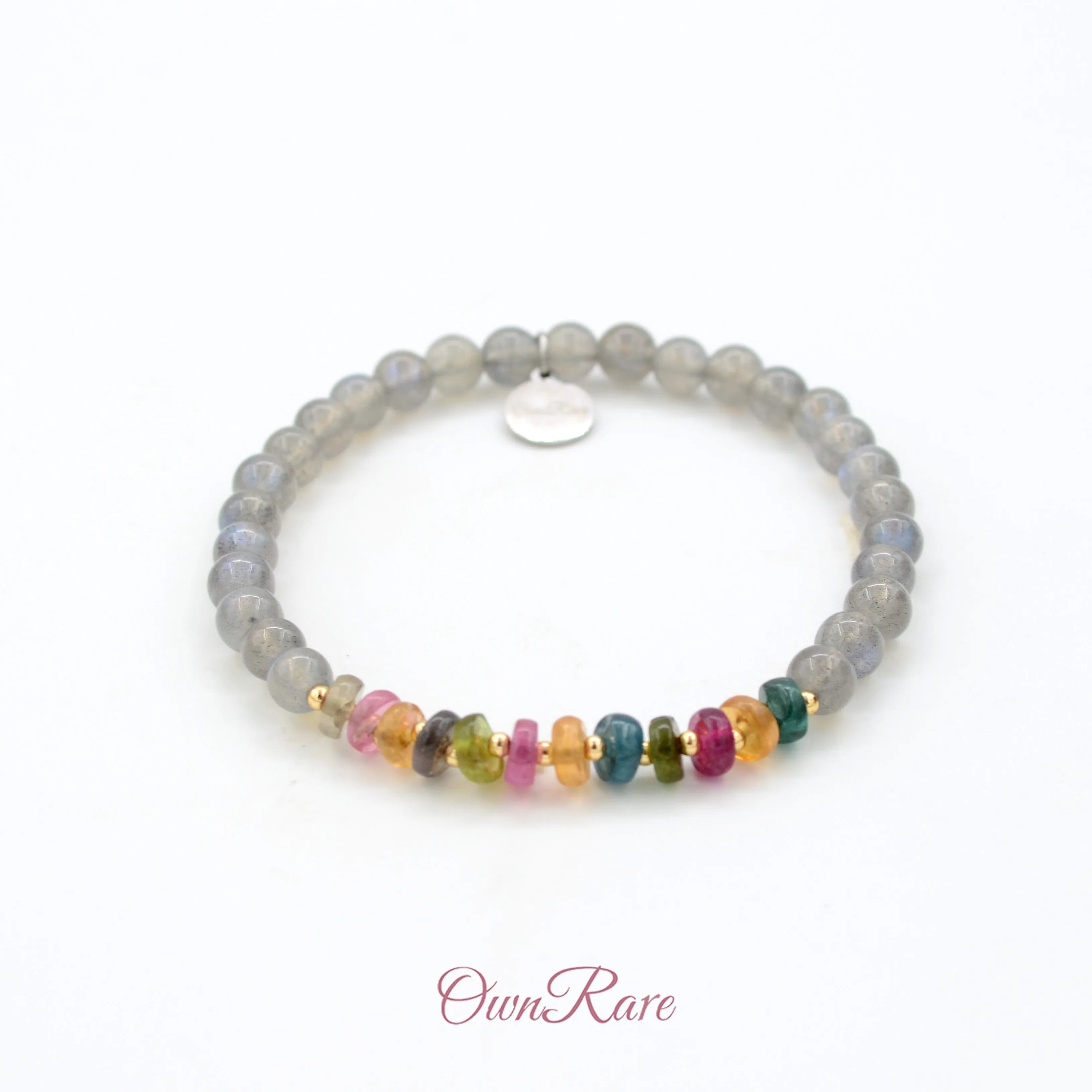 Labradorite Girls Bracelet,Moonstone Energy Wrist Accessories,Healing Quiet Bracelet🌙