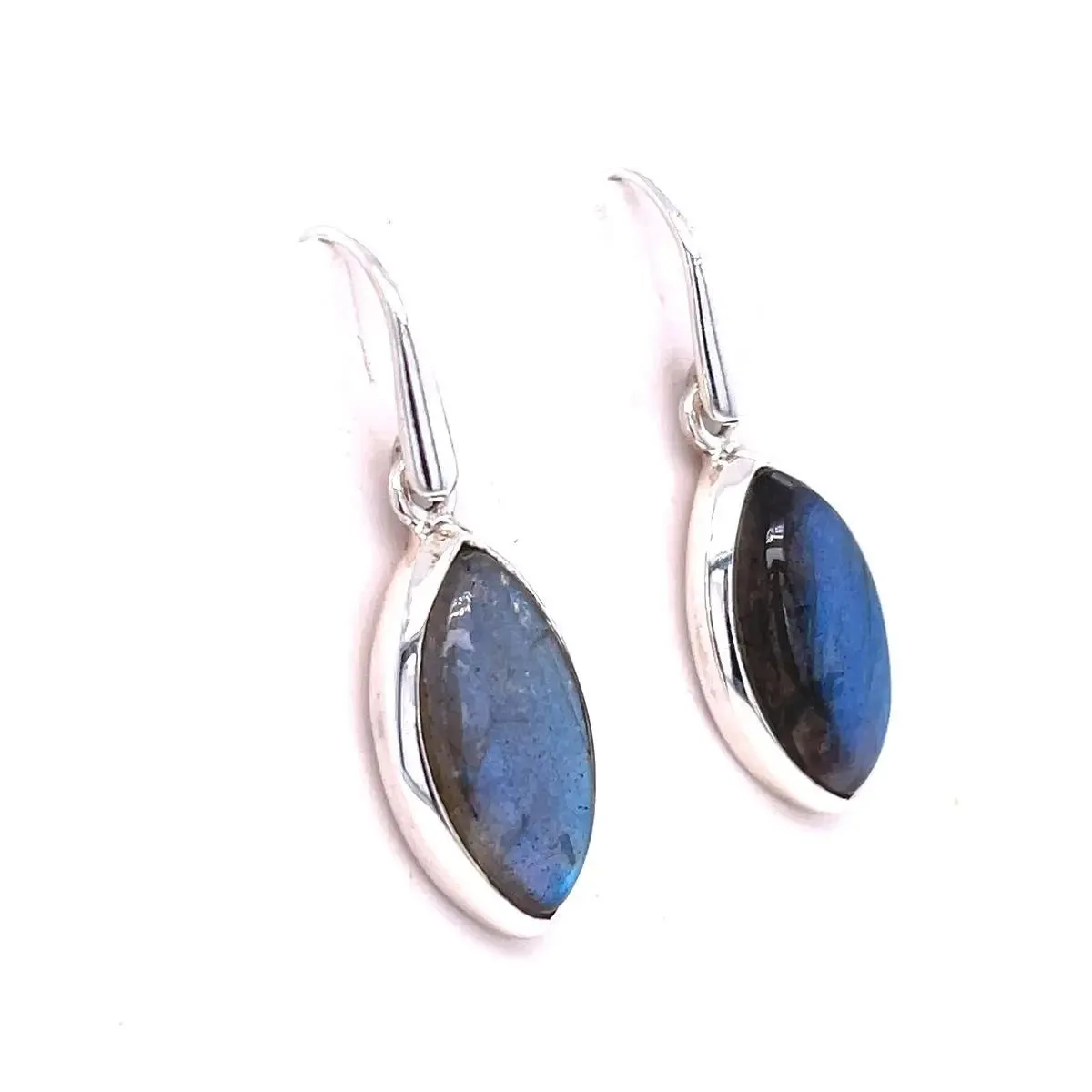 Labradorite Sterling Silver Earrings