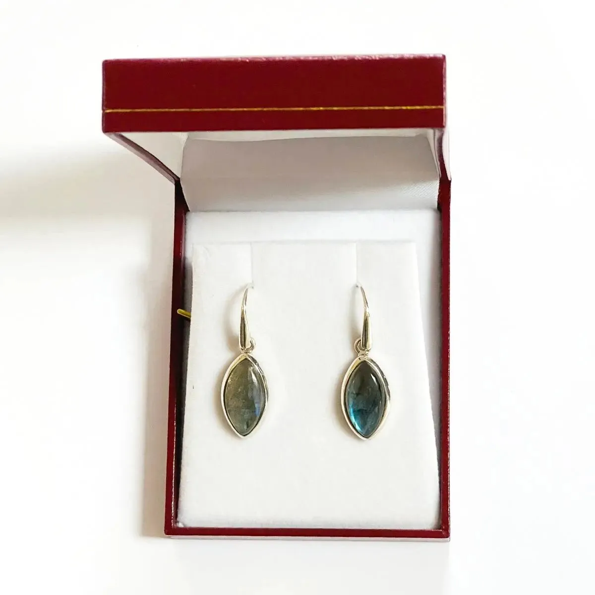 Labradorite Sterling Silver Earrings