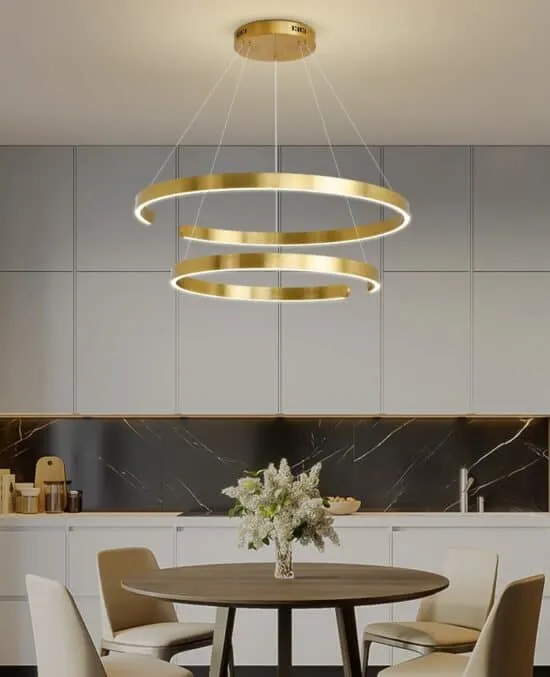 Lacrosheen C-shape Ring Hanging Lamp