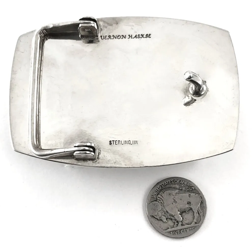 Lapis Buckle<br>By Vernon Haskie