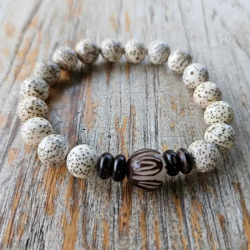 Lotus Bodhi Stretch Bracelet