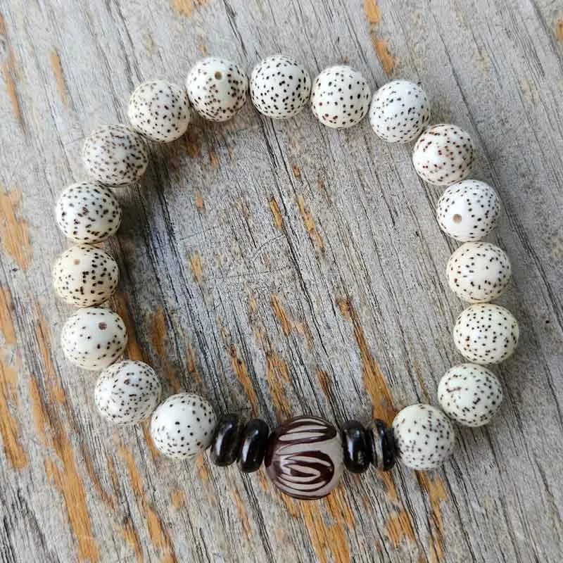 Lotus Bodhi Stretch Bracelet