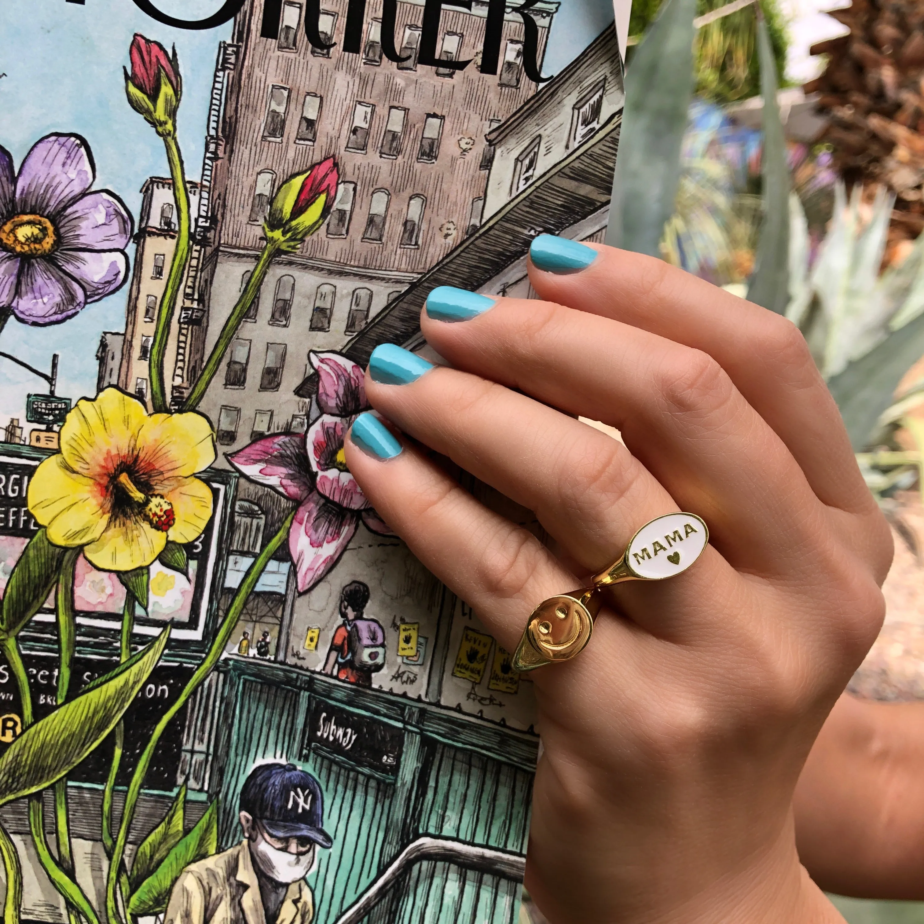 Mama Signet Ring