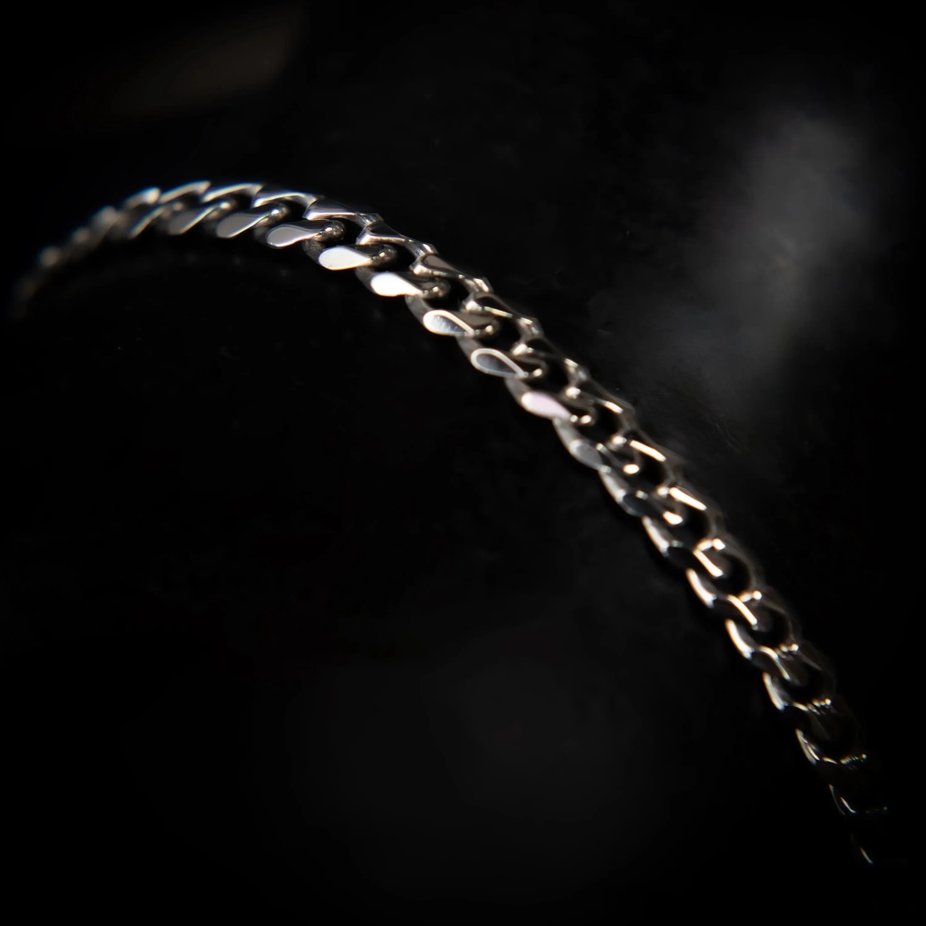 Mario Stainless Steel Cuban Bracelet