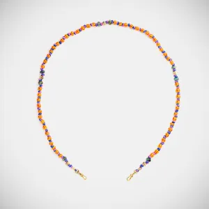 Mauli beads ghana yellow & red 35cm