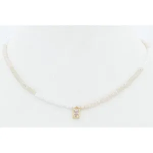 Meghan Browne Drew Necklace - Ivory