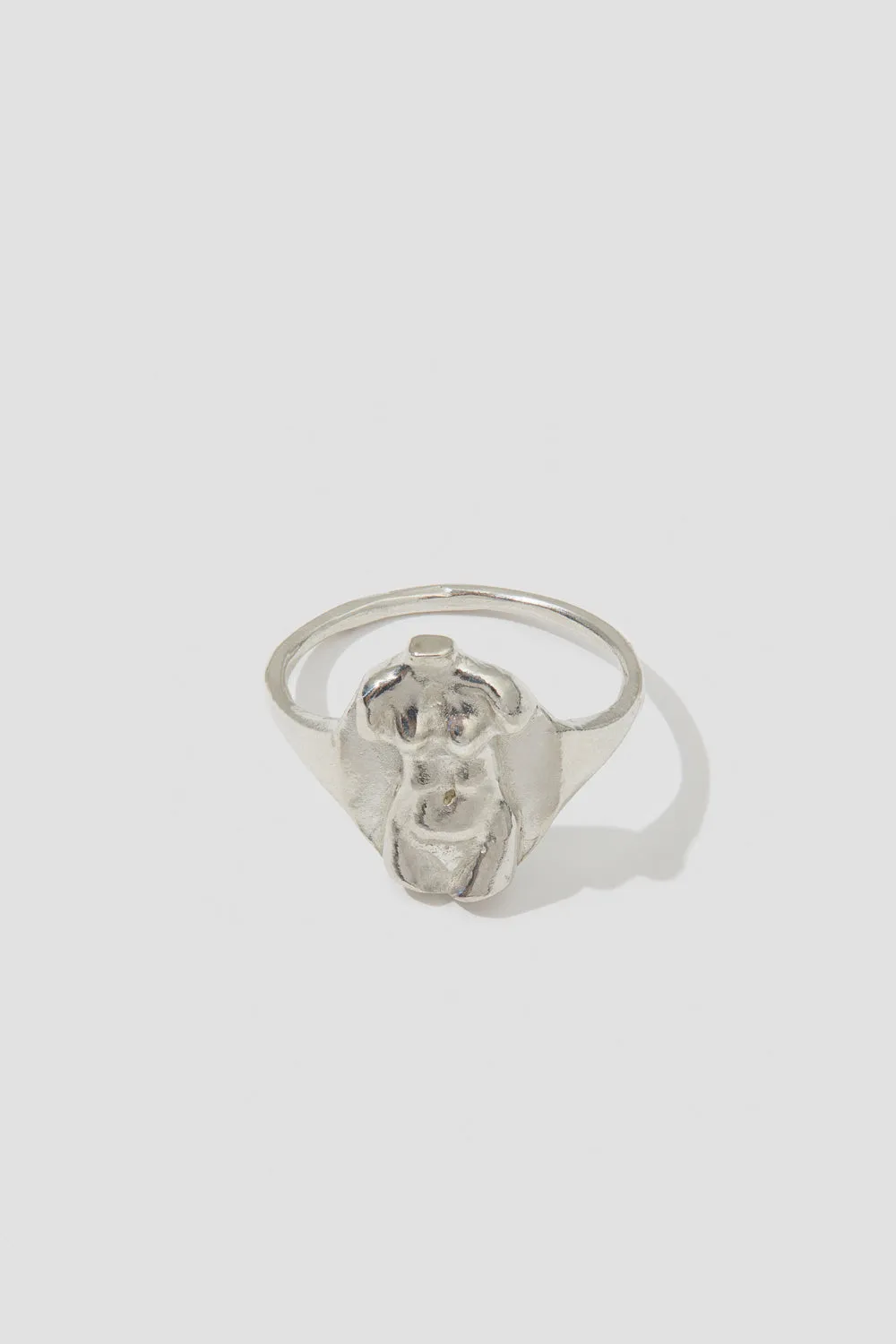 Mujeres Mini Signet Ring