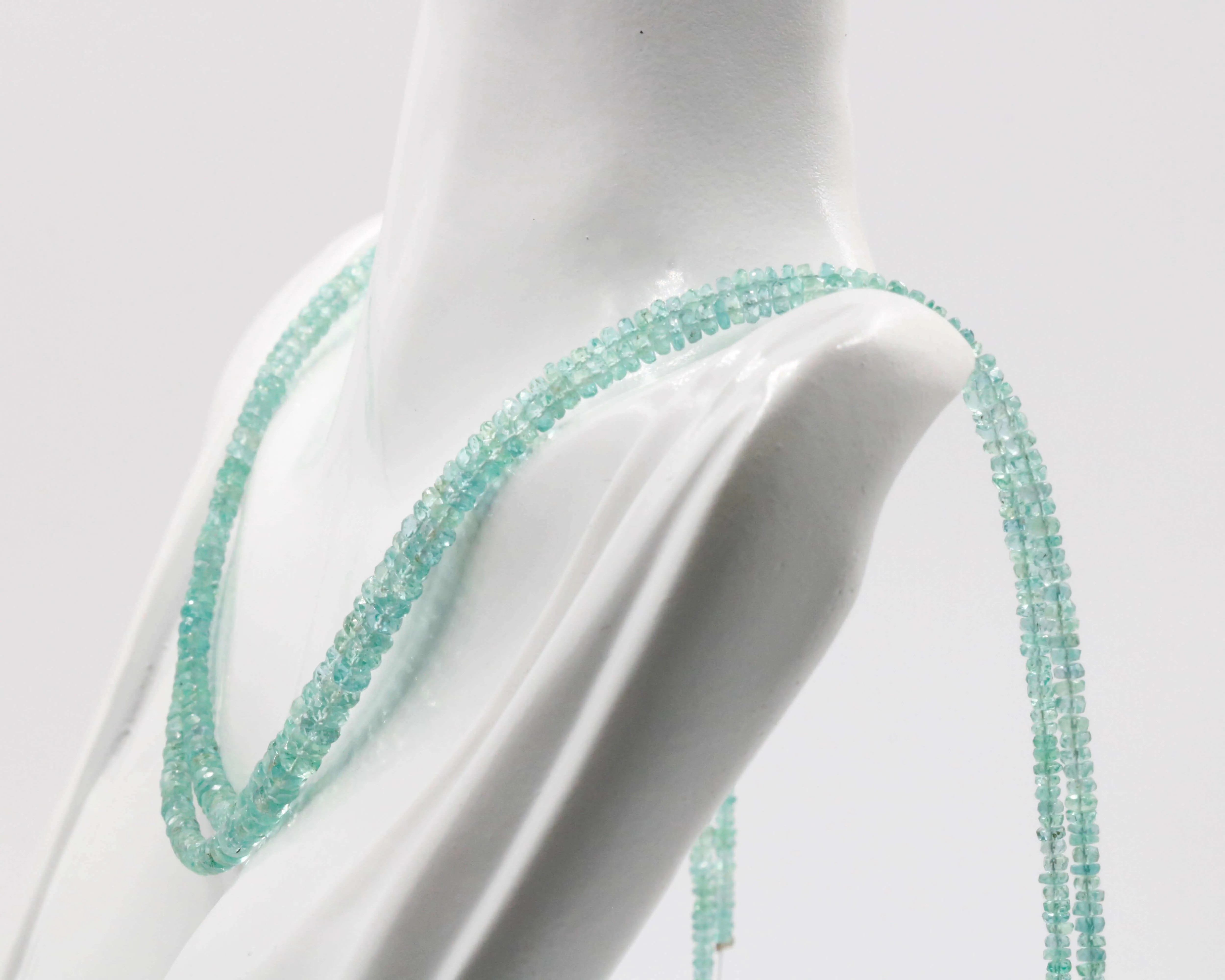 Natural Emerald Beaded Strand Genuine Emerald Russian Emerald Beaded Necklace Faceted Emerald Gemstone Necklace Graduated Emerald Necklace SKU 6142780