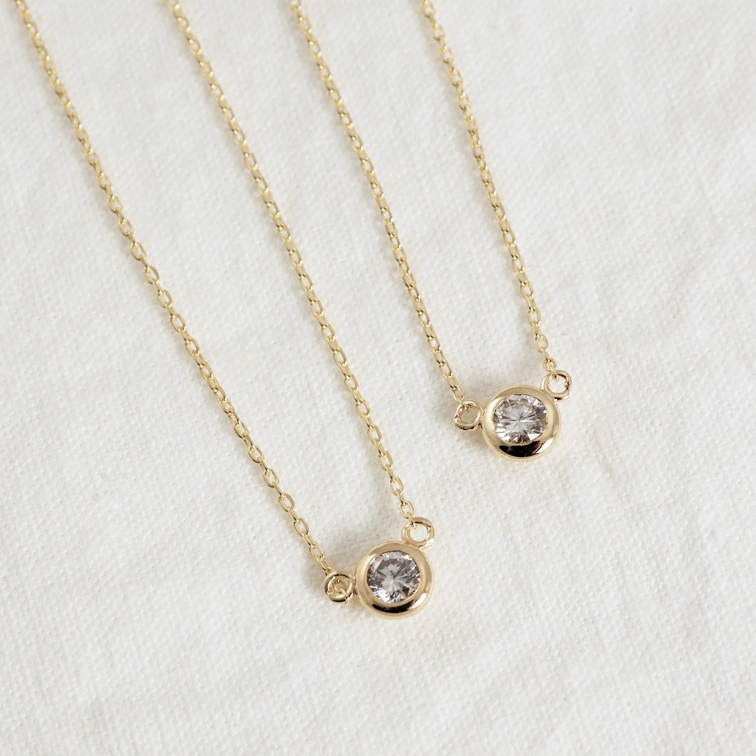 One dream Necklace (small) - 14K/ 18K Gold