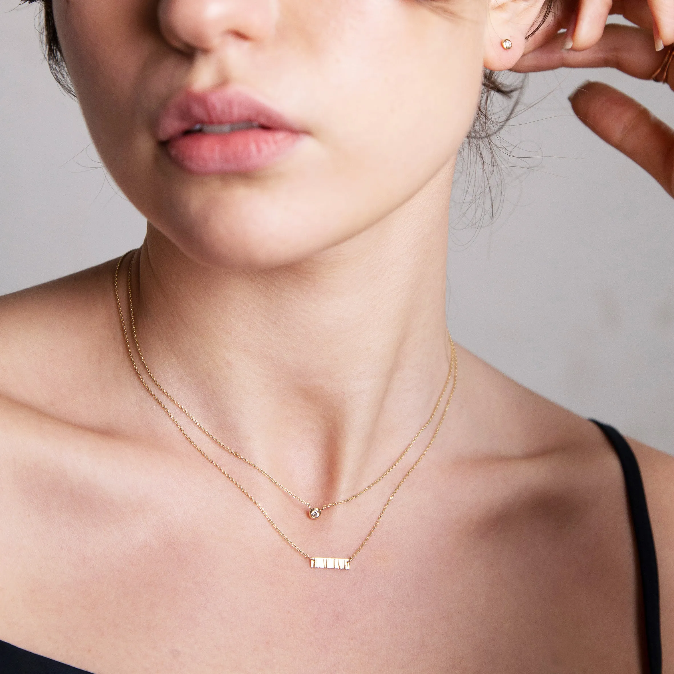 One dream Necklace (small) - 14K/ 18K Gold