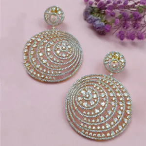 Opal AD Earrings in Gold