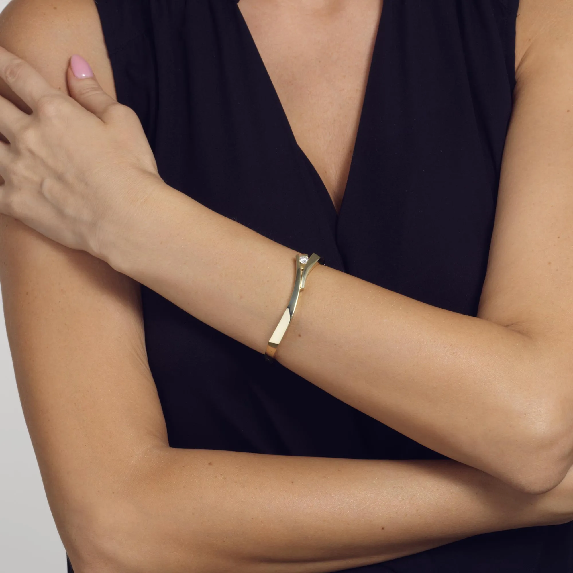 Oyster Diamond Bracelet