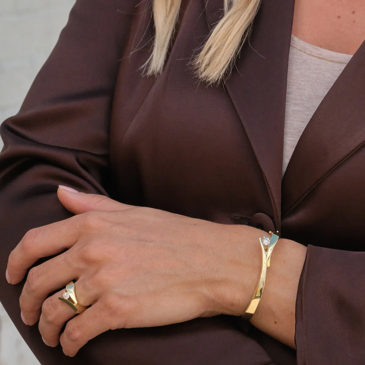 Oyster Diamond Bracelet