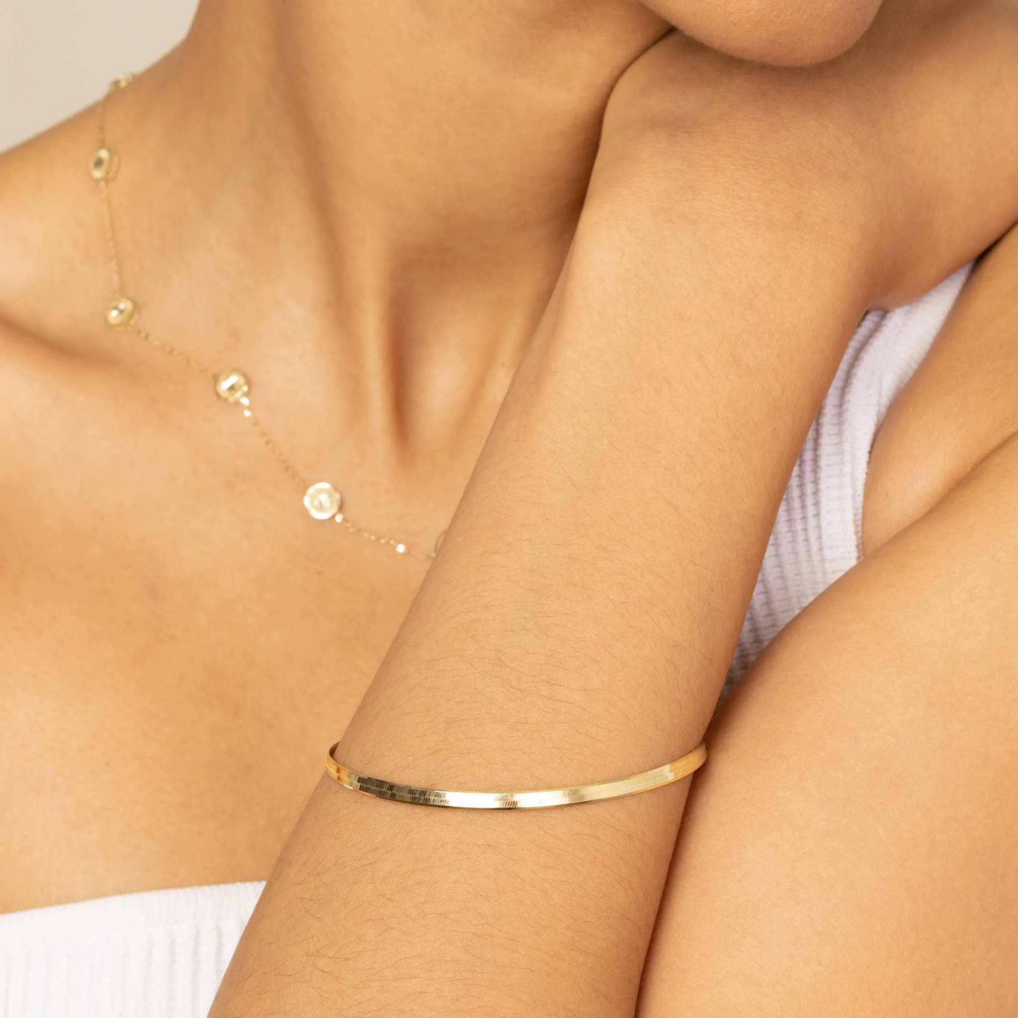 Park Avenue Herringbone Bracelet