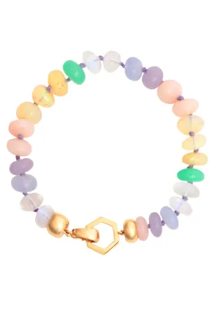 Pastel Bead Foundation Bracelet