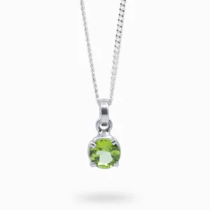 Peridot Birthstone Necklace