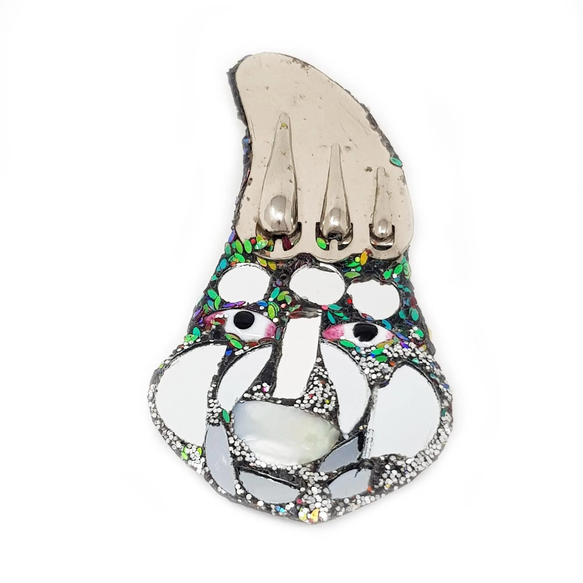 PIXIE PAT SILVER BROOCH