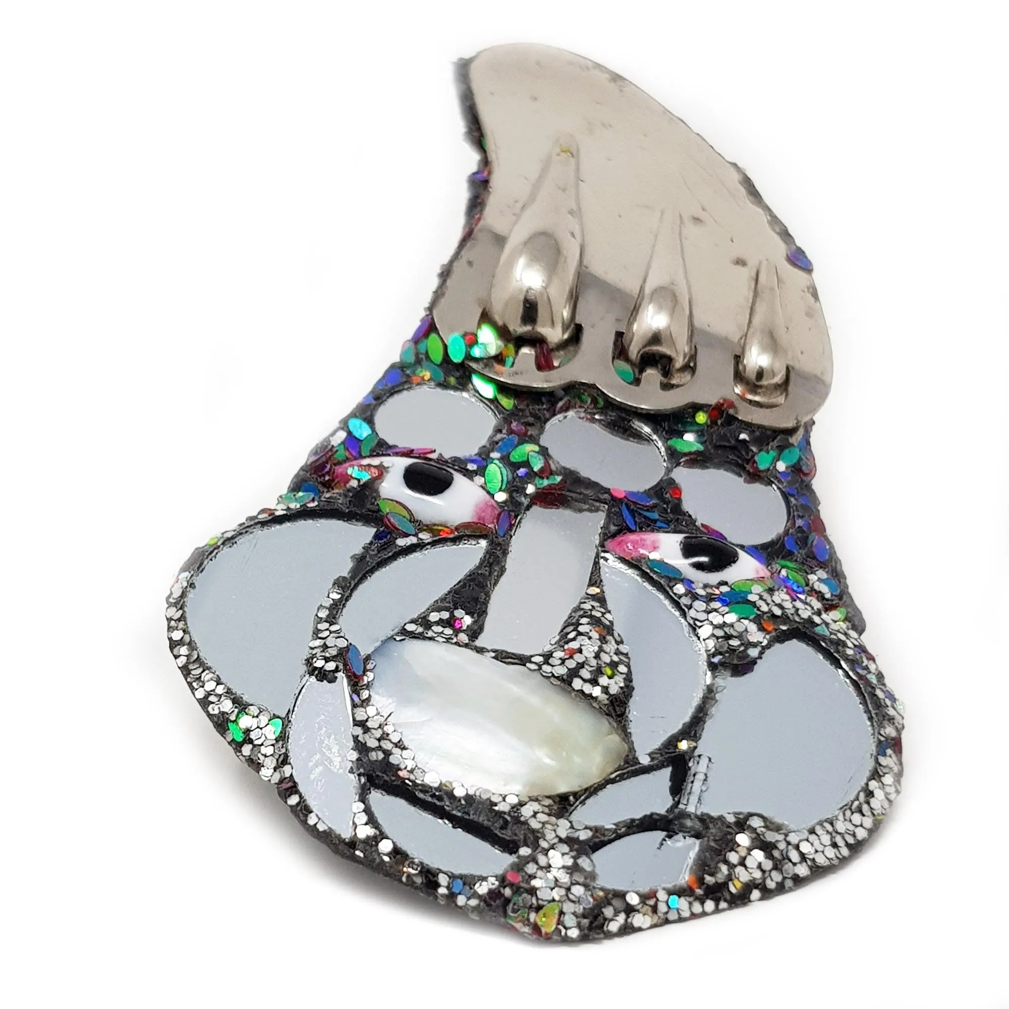 PIXIE PAT SILVER BROOCH