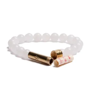 Polished Moonstone Intention Bracelet