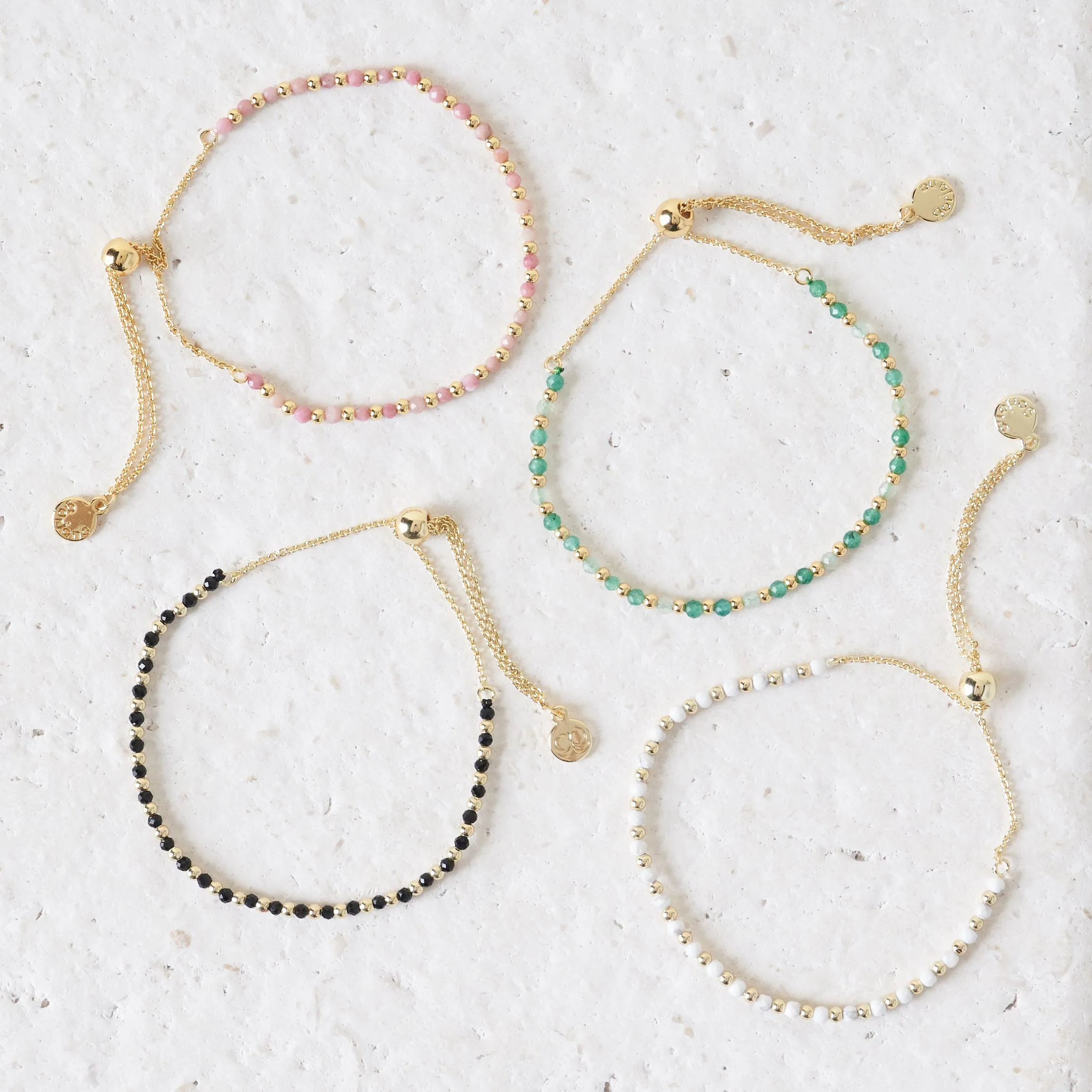 Power Gemstone Brooks Bracelet