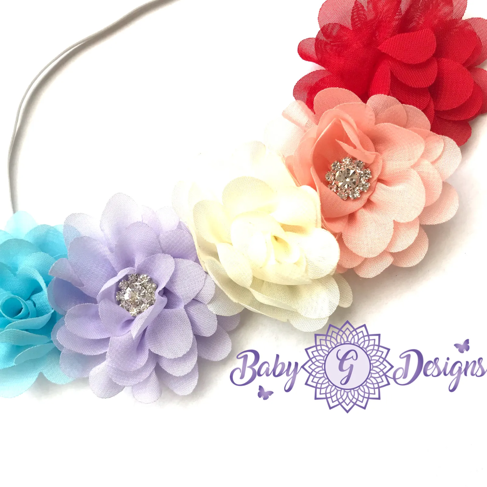 Rainbow Baby Headband