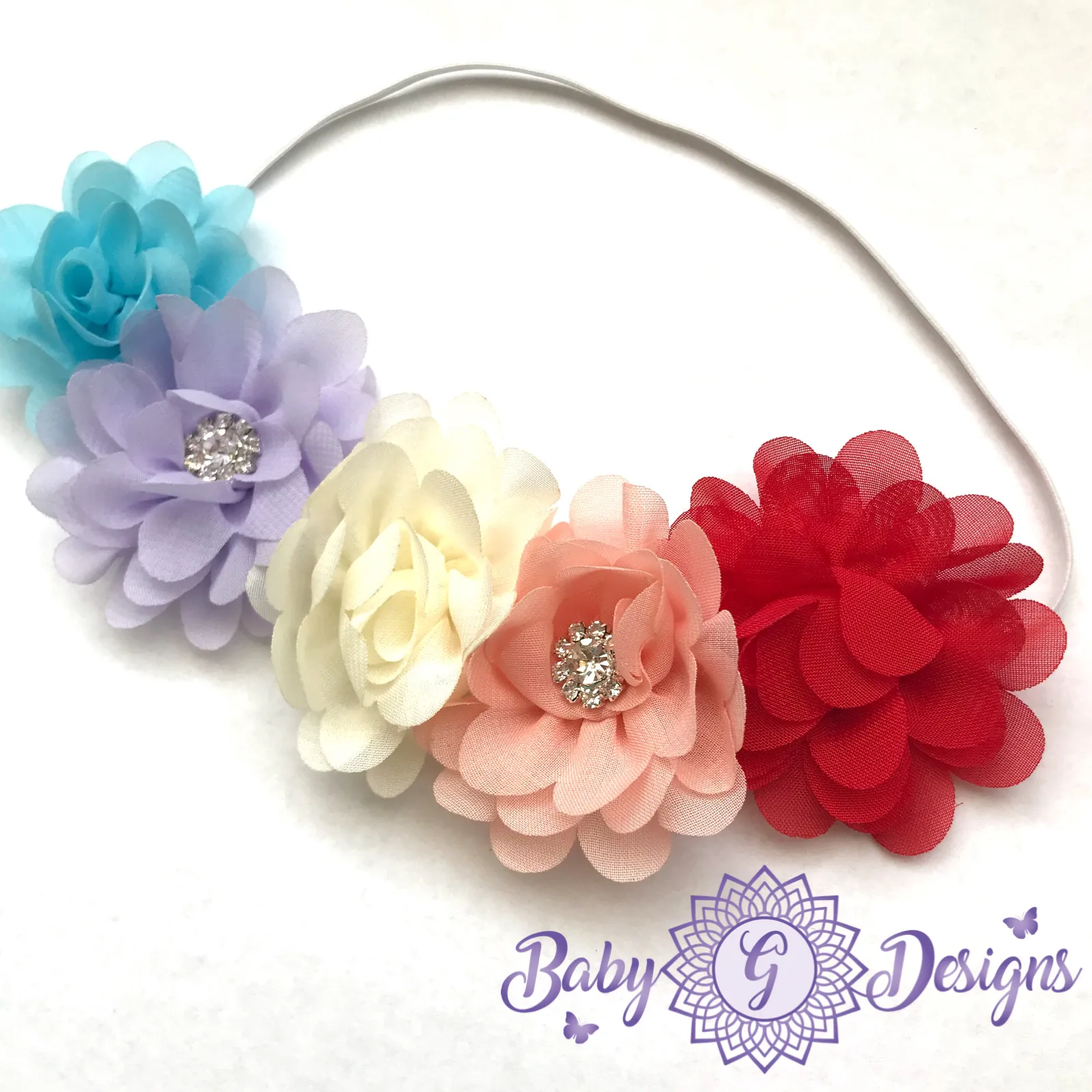 Rainbow Baby Headband