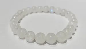Rainbow Moonstone Beaded Bracelet