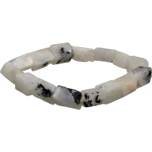 Rainbow Moonstone Tumbled Gemstone Bracelet